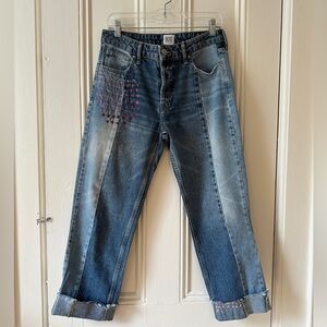 Urban Outfitters BDG “Jessye”Jeans with Hand Embroidered Accents